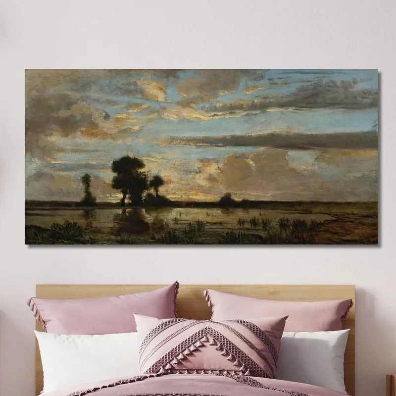 Setting Sun Théodore Rousseau