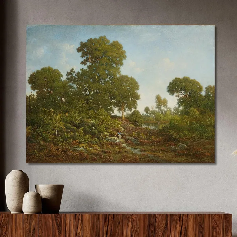 Printemps Théodore Rousseau