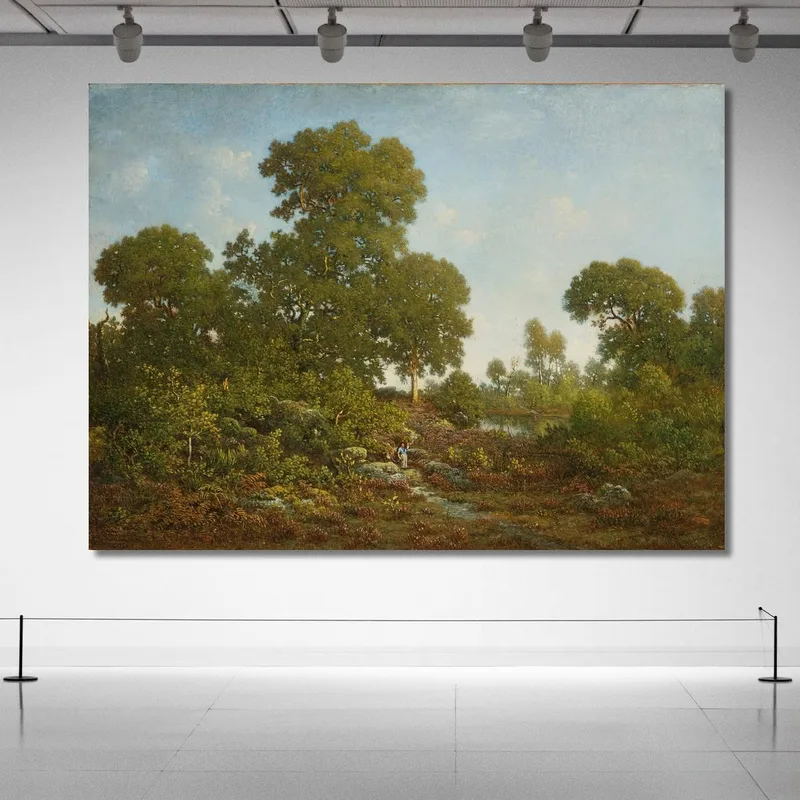 Printemps Théodore Rousseau