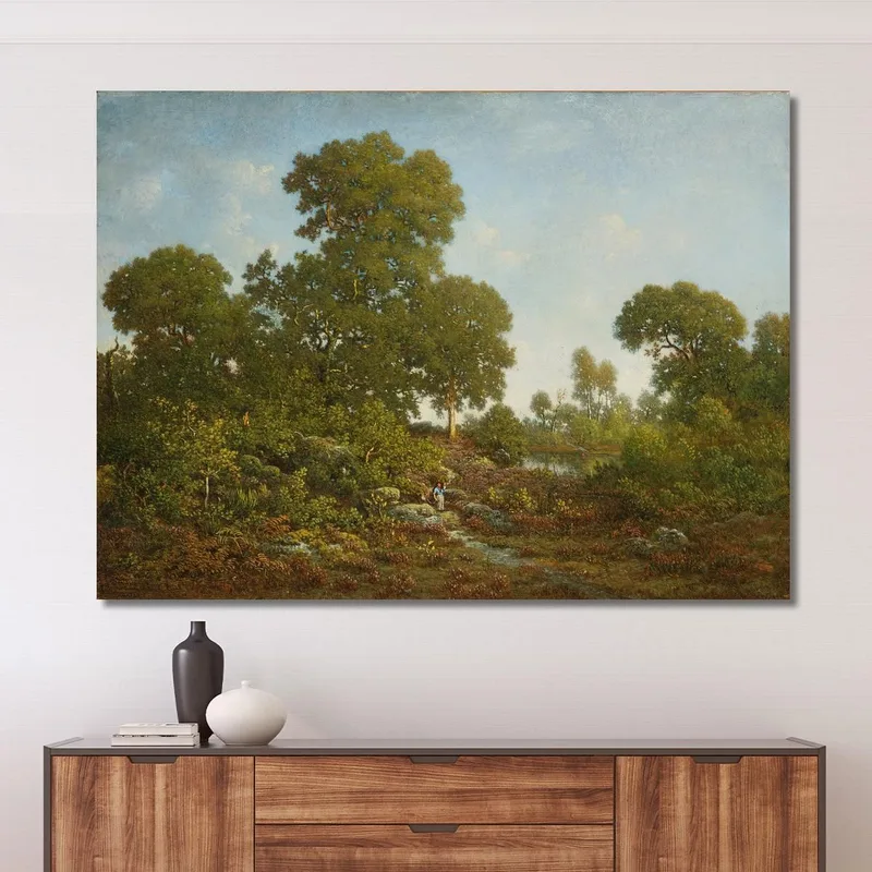 Printemps Théodore Rousseau