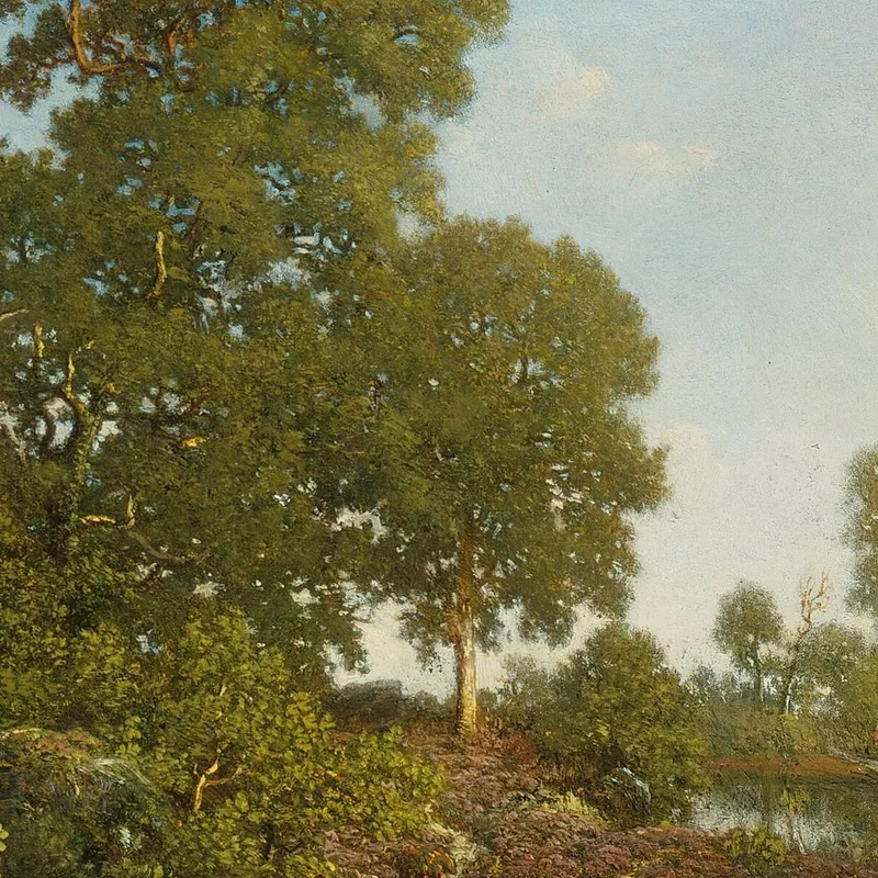 Printemps Théodore Rousseau