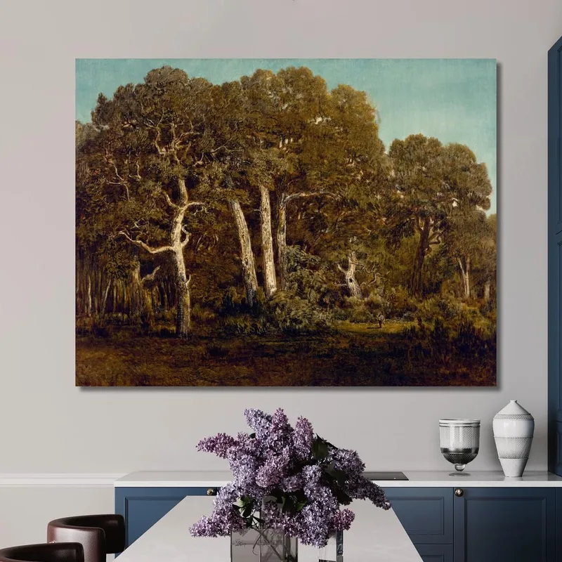 Les Grands Chênes Du Vieux Bas-Bréau Théodore Rousseau