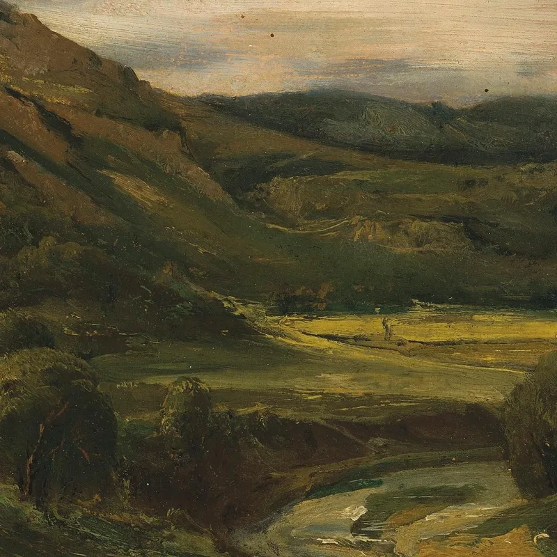 Vallée Et Montagnes D'Auvergne Théodore Rousseau