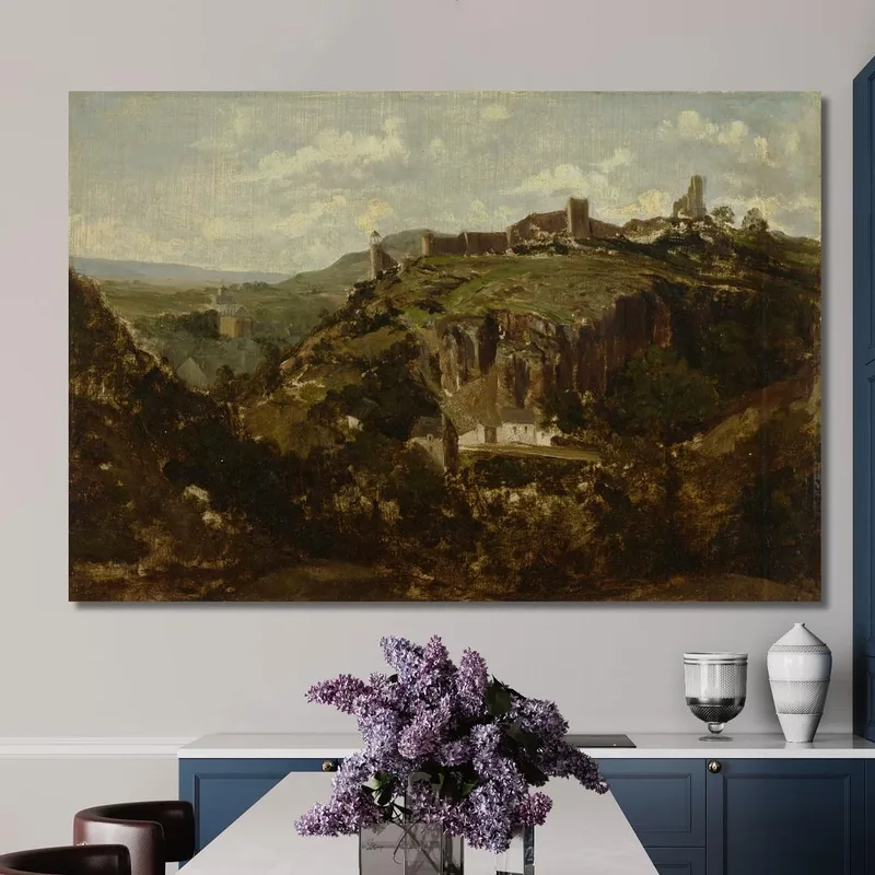 Village D'Auvergne Théodore Rousseau