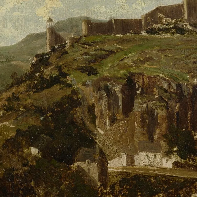 Village D'Auvergne Théodore Rousseau