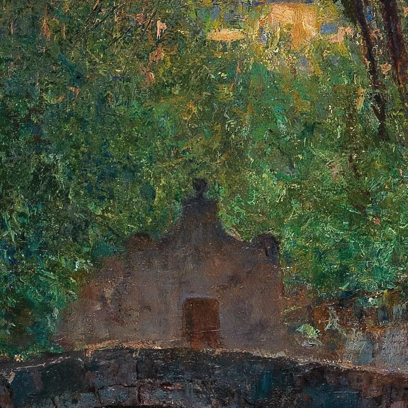 Un Viejo Puente De Piedra Alfred Zoff