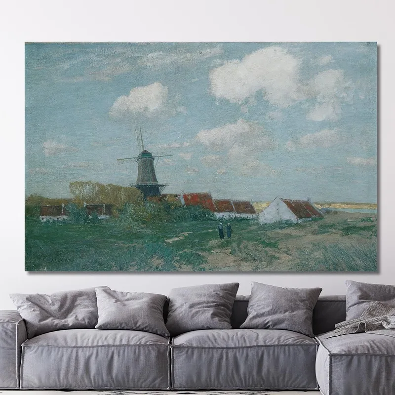 Village On The Dune Alfred Zoff