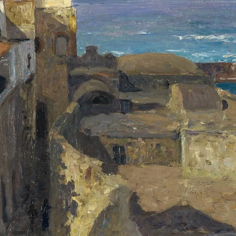 Callejón Estrecho En Forio Alfred Zoff
