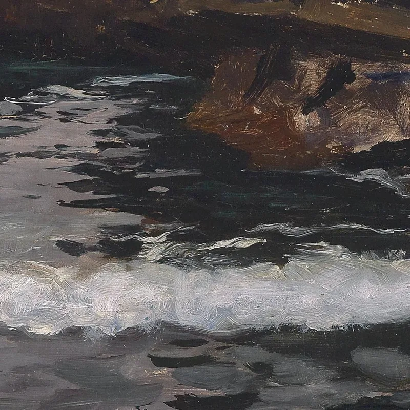 Felsküste Bei Capo Lungo Alfred Zoff