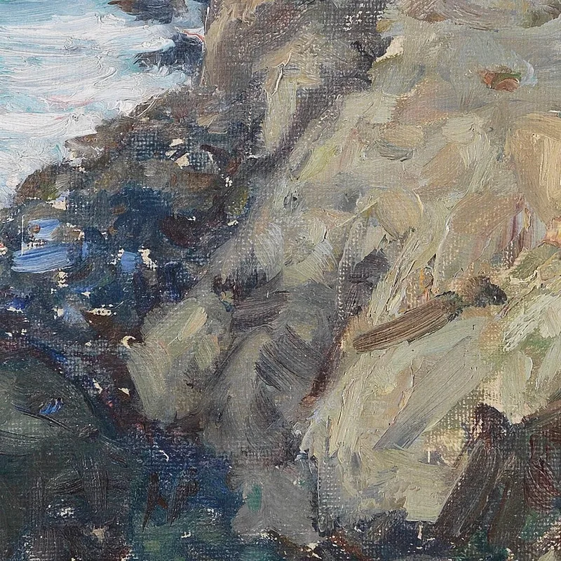 Coast Near Forio On Ischia Alfred Zoff