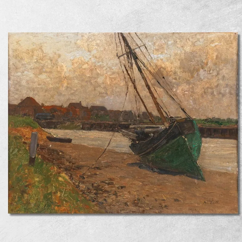 Motivo Da Nieuport Belgio Alfred Zoff quadro stampa su tela