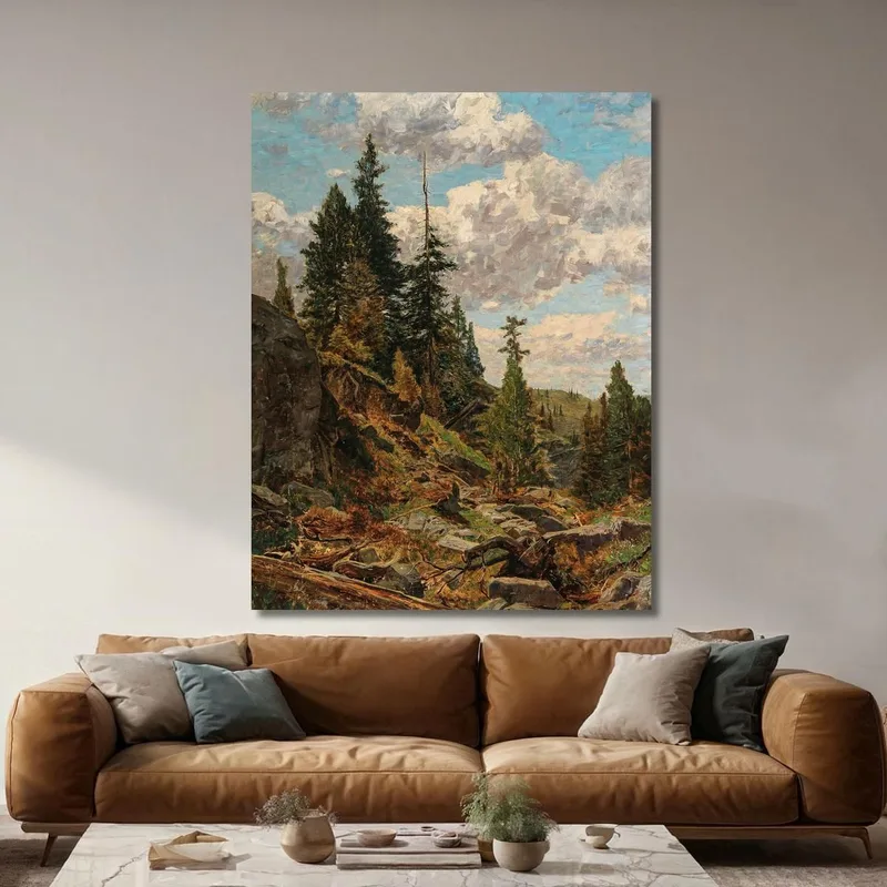 Motif De L'Alpe Turracher Alfred Zoff