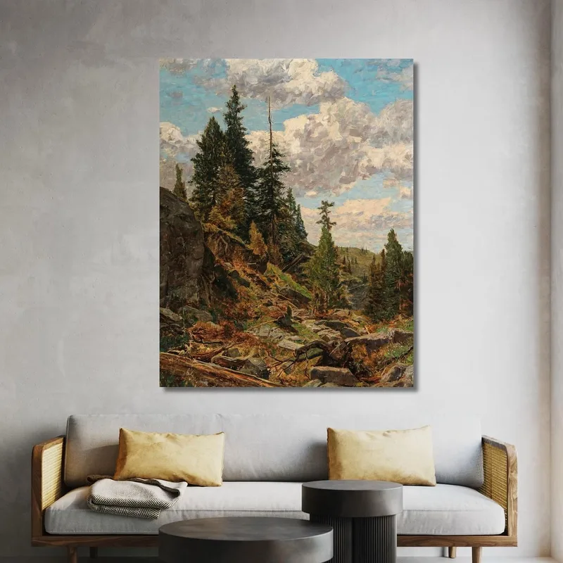 Motif De L'Alpe Turracher Alfred Zoff