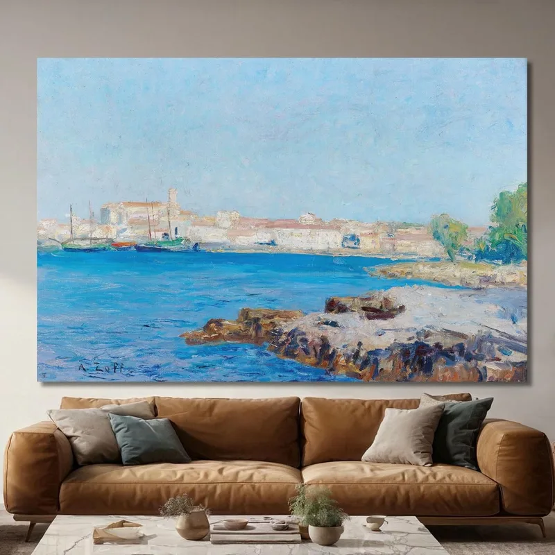 Vista De La Bahía De Rub Alto Alfred Zoff