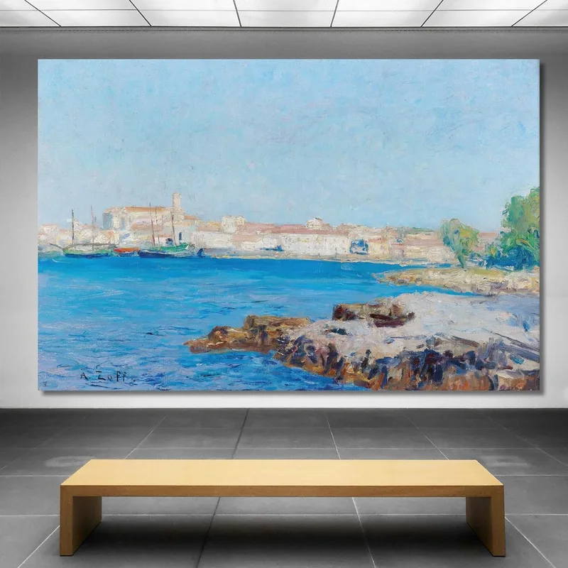 Vista De La Bahía De Rub Alto Alfred Zoff