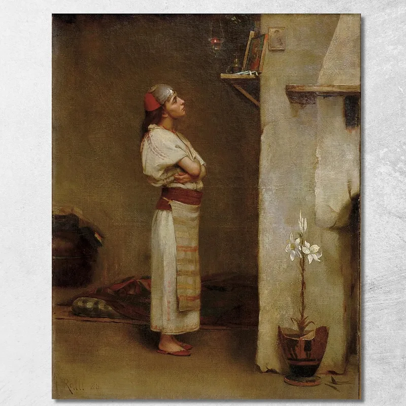 Devozione Theodoros Ralli quadro stampa su tela