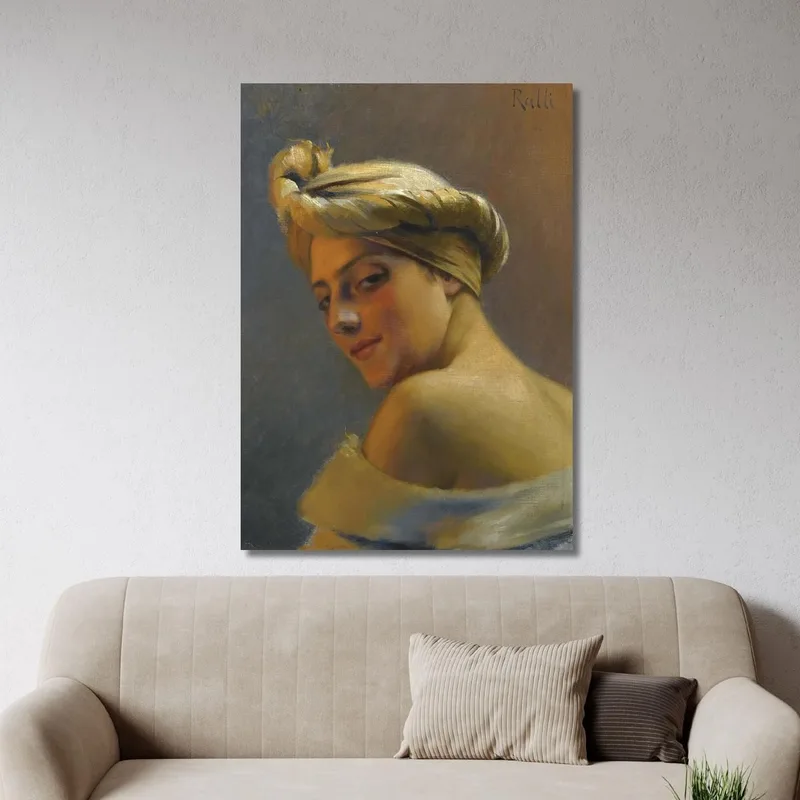 Ragazza Con Il Turbante Theodoros Ralli