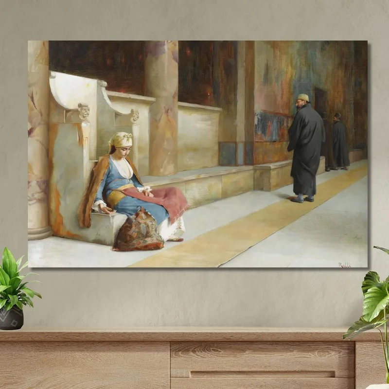 Riposo In Un Monastero Greco Theodoros Ralli