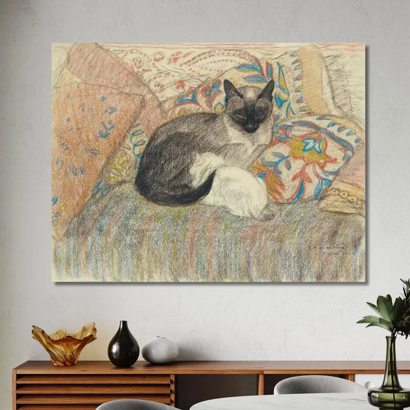 Gatto E Il Suo Gattino Théophile Alexandre Steinlen