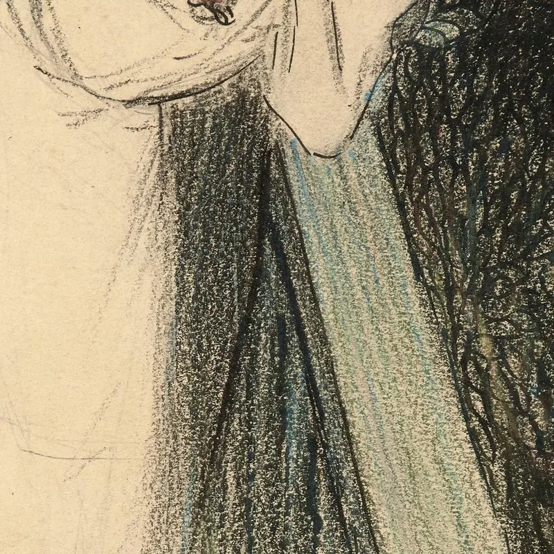 Dos Mujeres Con Vestidos Théophile Alexandre Steinlen