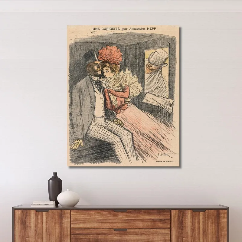 Gil Blas Ilustró Una Curiosidad De Alexandre Hepp Théophile Alexandre Steinlen