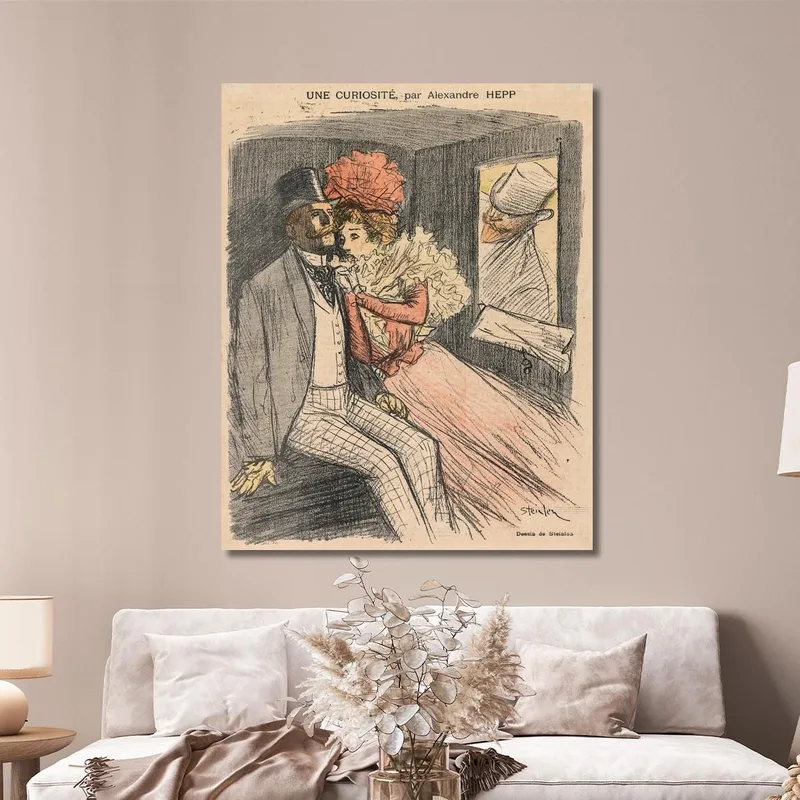 Gil Blas Ilustró Una Curiosidad De Alexandre Hepp Théophile Alexandre Steinlen