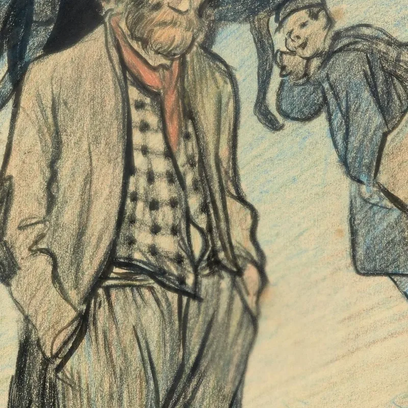 Salir De La Escuela Théophile Alexandre Steinlen
