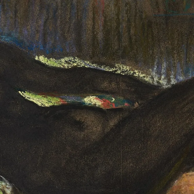 Masseida Desnuda Acostada En Un Sofá Théophile Alexandre Steinlen