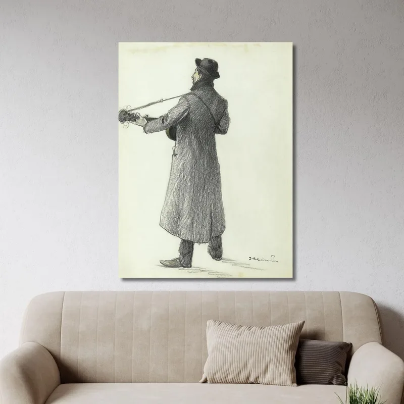 Musicista Di Strada Théophile Alexandre Steinlen