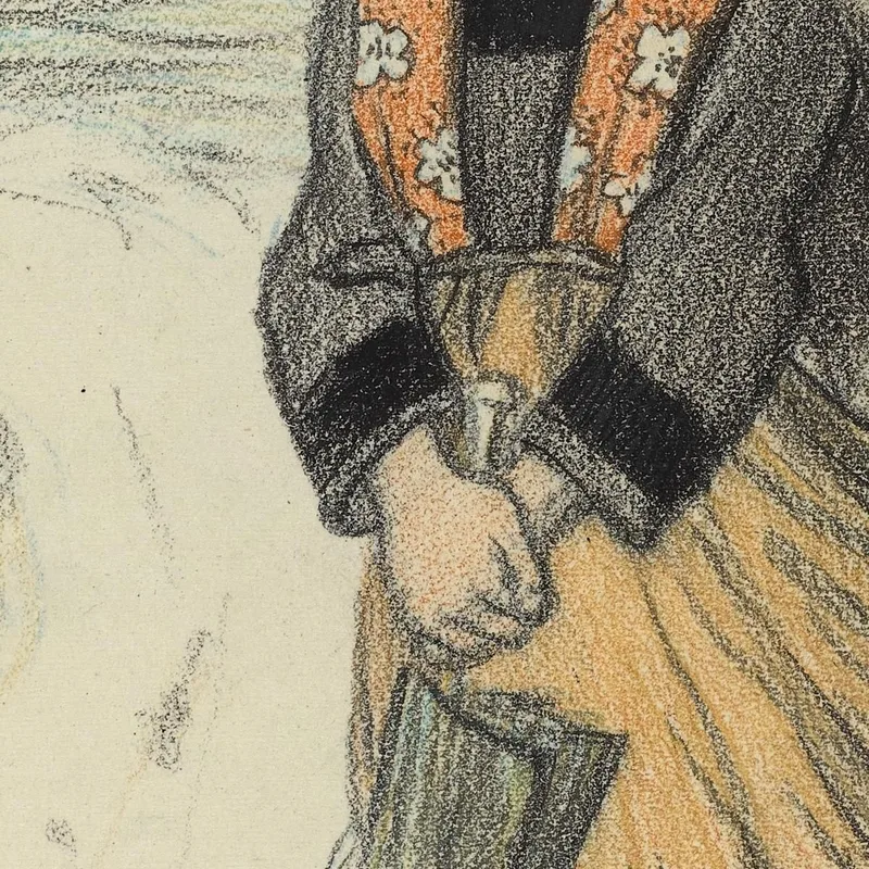 Les Épouses Des Marins Théophile Alexandre Steinlen