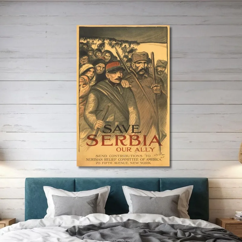Salviamo La Serbia, Nostro Alleato Théophile Alexandre Steinlen