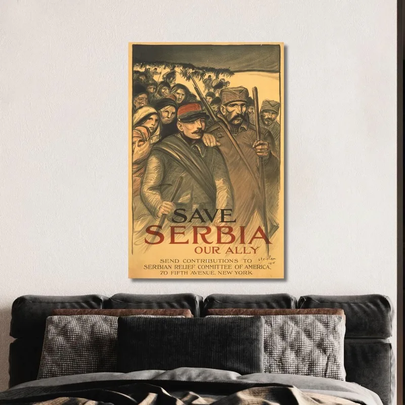Salviamo La Serbia, Nostro Alleato Théophile Alexandre Steinlen
