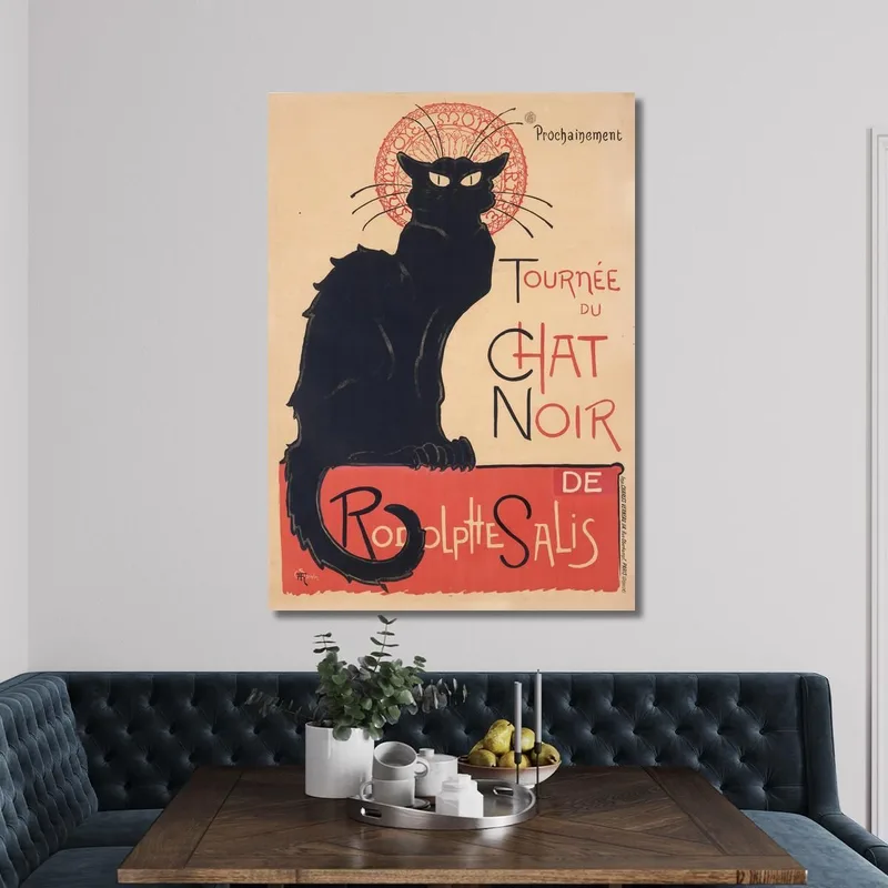 Giro Del Gatto Nero Théophile Alexandre Steinlen