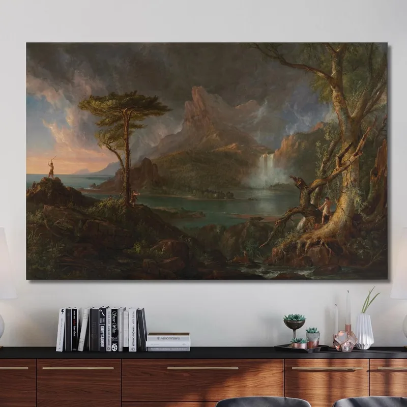 Eine Wilde Szene Thomas Cole