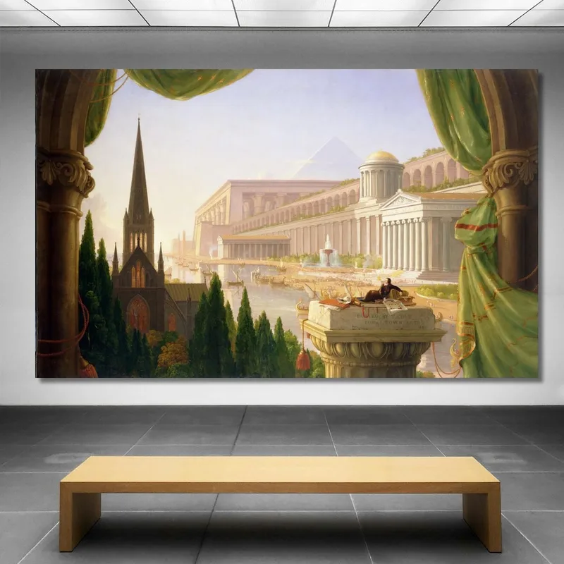 Traum Des Architekten Thomas Cole