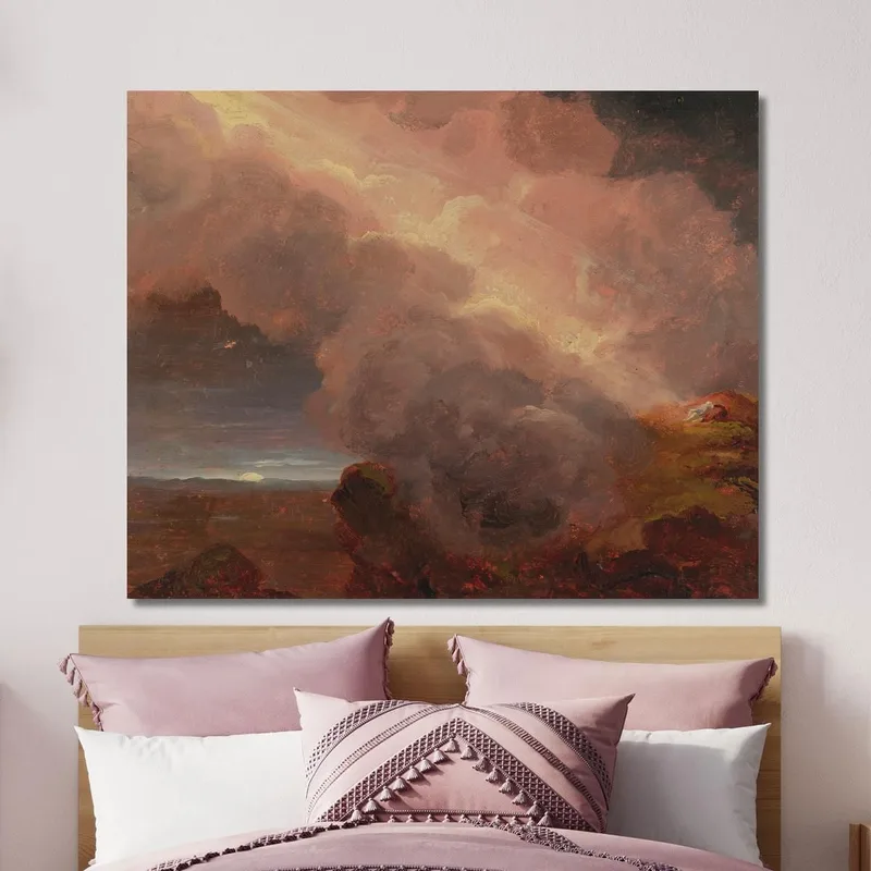 Wolken Auf Dem Berggipfel Thomas Cole