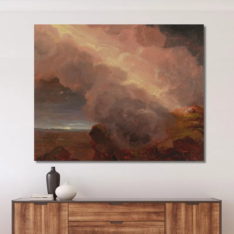 Wolken Auf Dem Berggipfel Thomas Cole