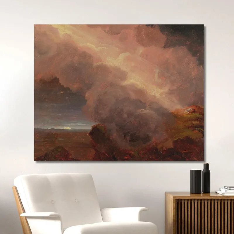 Wolken Auf Dem Berggipfel Thomas Cole