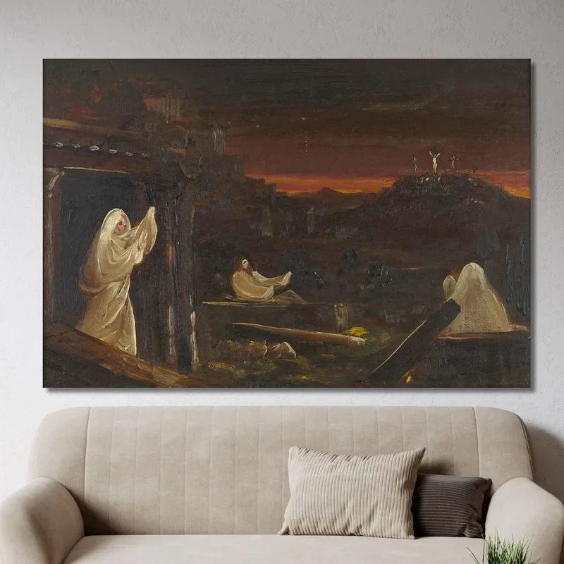 Tote Die Aus Gräbern Auferstehen Thomas Cole