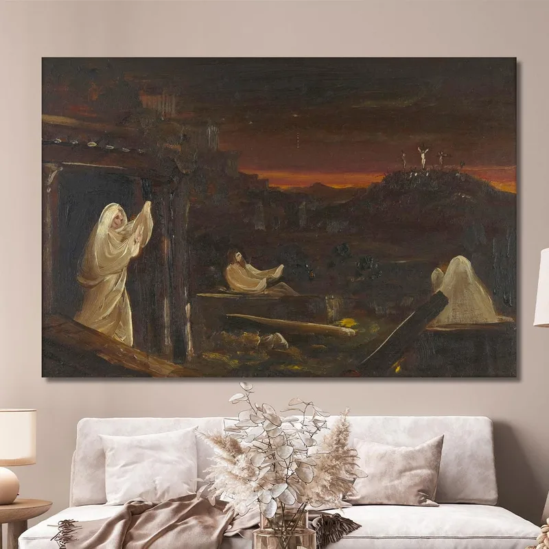 Tote Die Aus Gräbern Auferstehen Thomas Cole