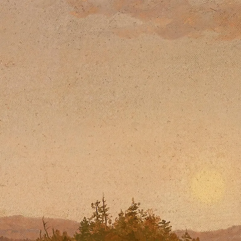 Landschaftsskizze Thomas Cole