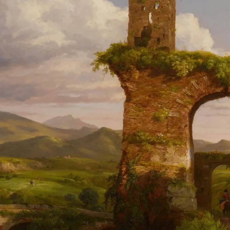 L'Arc De Néron Thomas Cole