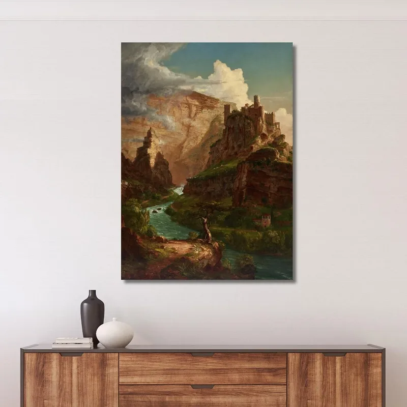 La Fuente De Vaucluse Thomas Cole