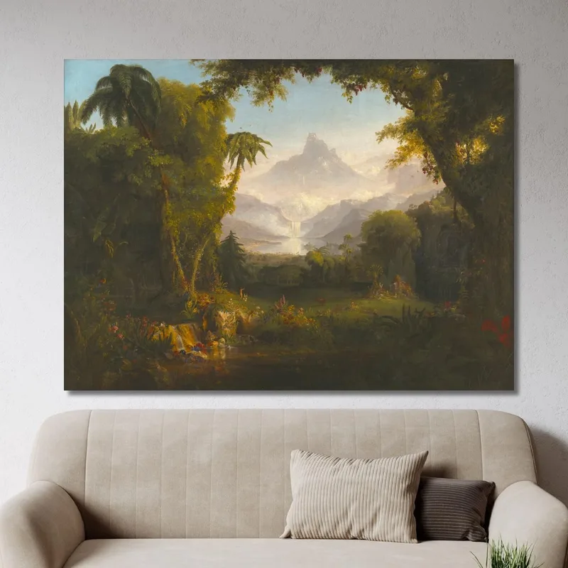 El Jardín Del Edén Thomas Cole