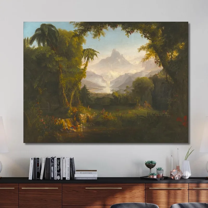El Jardín Del Edén Thomas Cole
