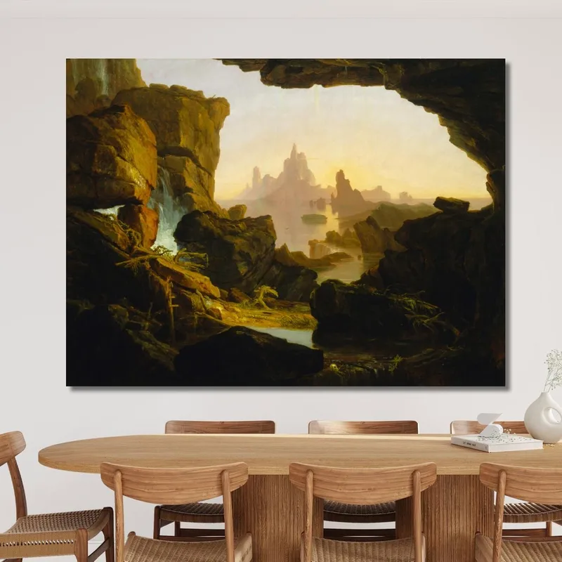 Il Ritiro Delle Acque Del Diluvio Thomas Cole