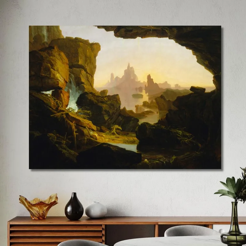 Il Ritiro Delle Acque Del Diluvio Thomas Cole
