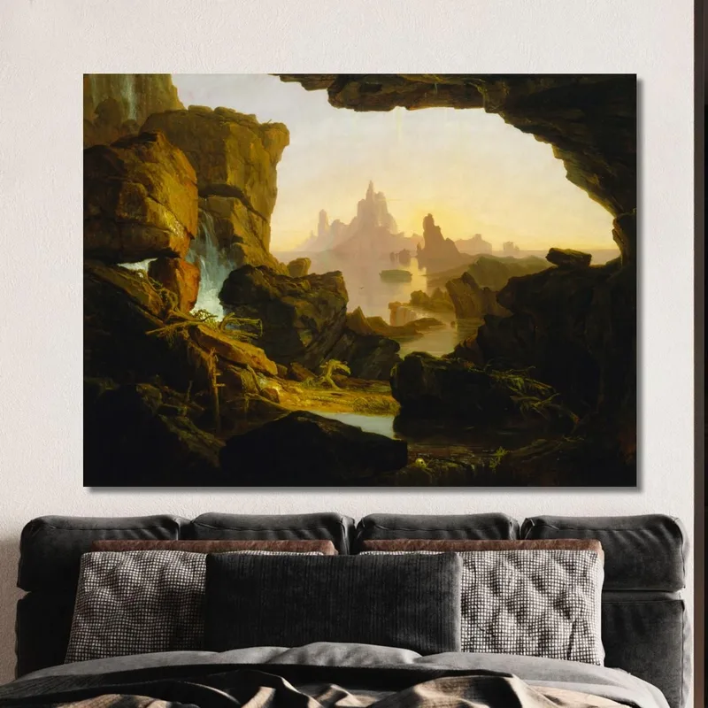 Il Ritiro Delle Acque Del Diluvio Thomas Cole