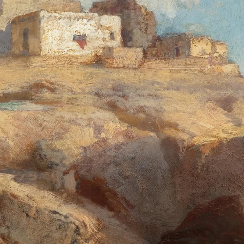 Un Po' Di Acoma, Nuovo Messico Thomas Moran