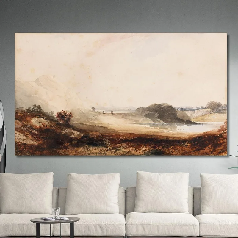 Paisaje Alpino Thomas Moran